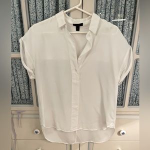 Jcrew oversized button up T-shirt